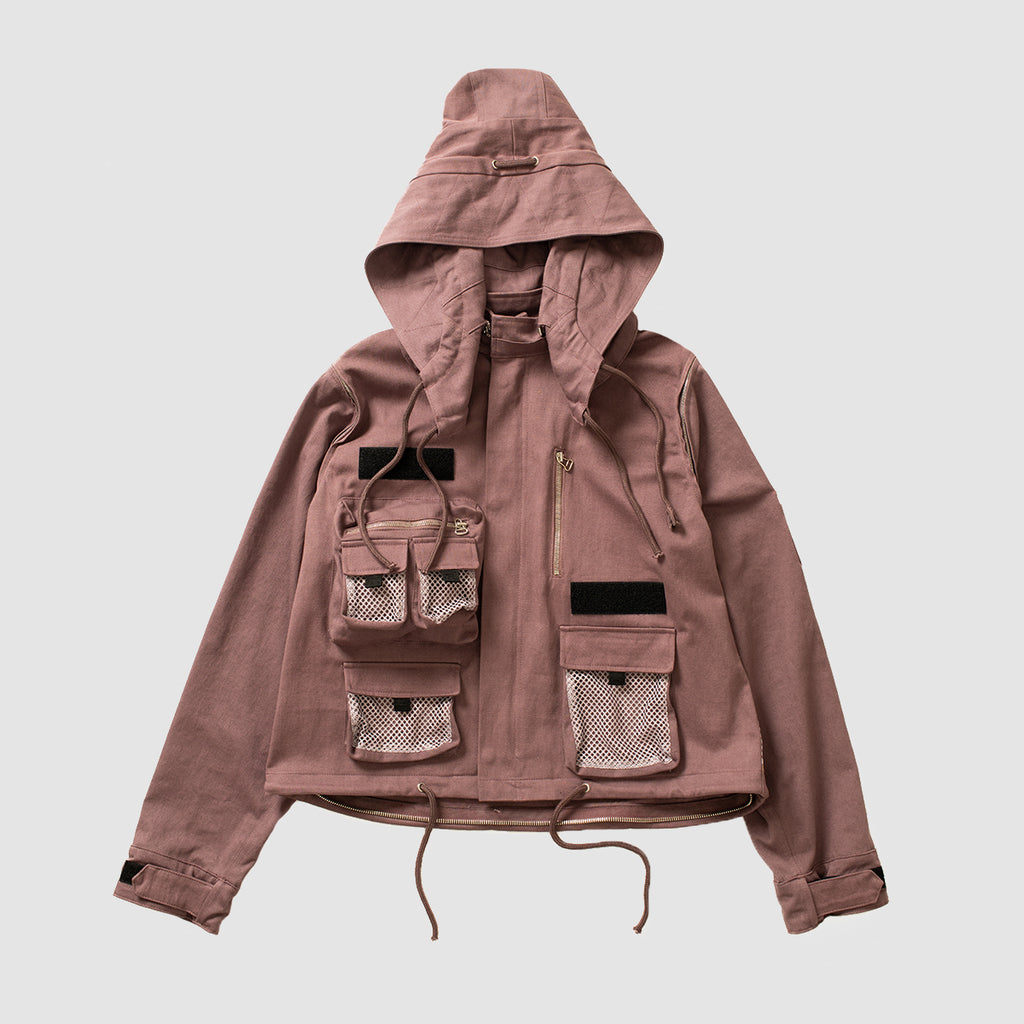Modular M65 with Removable Fishtail, Sleeves, and Hood - Sparrow