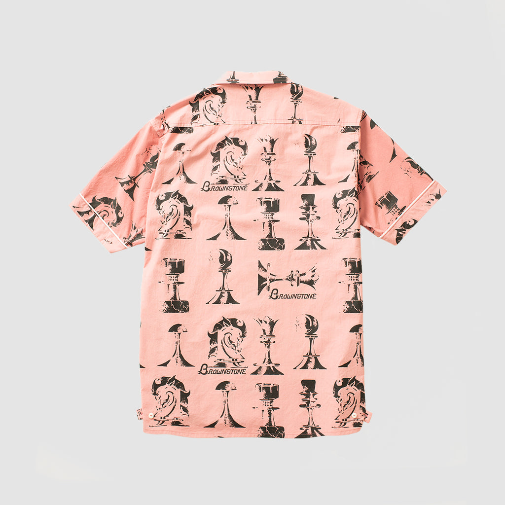 Club Collar Shirt - Rose