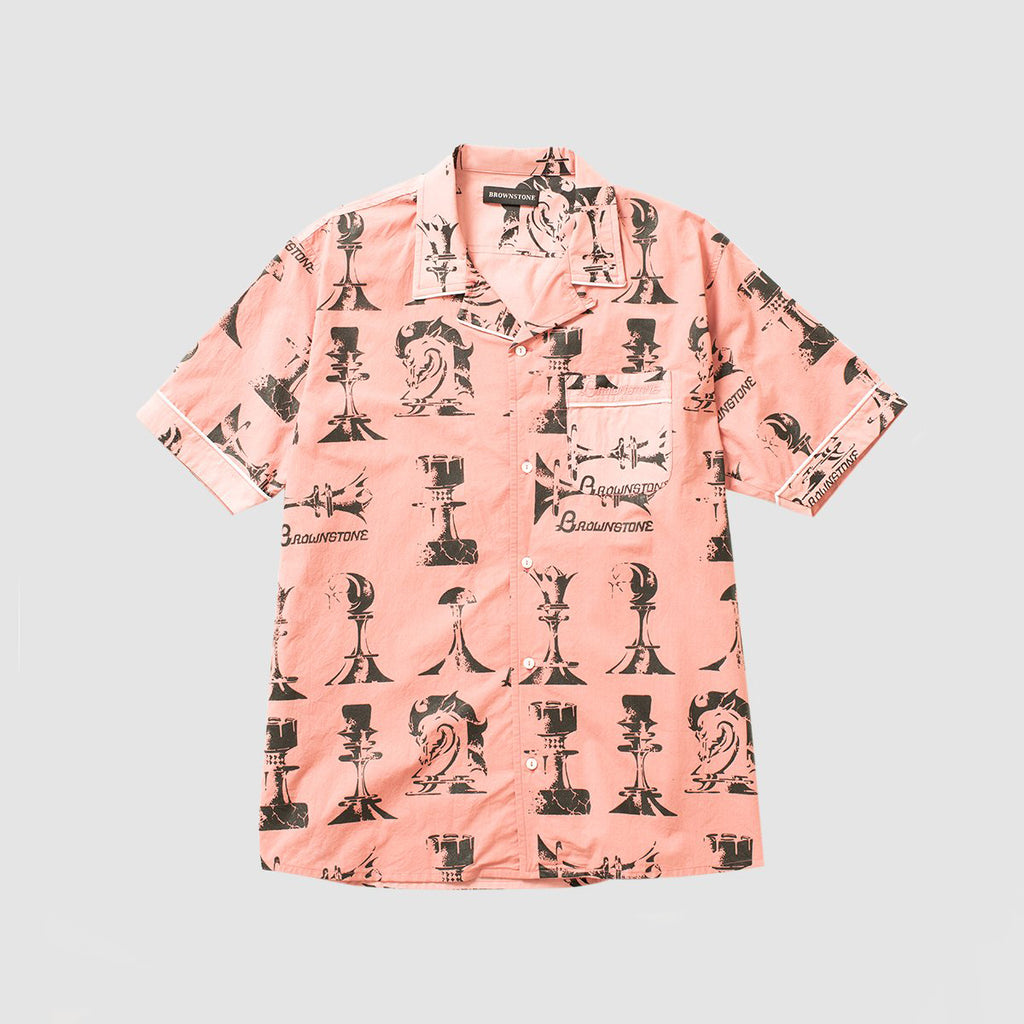 Club Collar Shirt - Rose