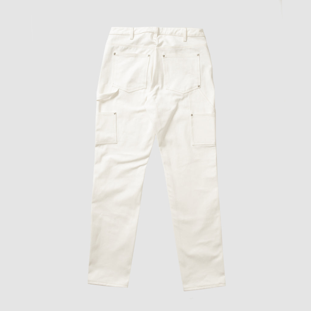 Double Knee Denim - Cream