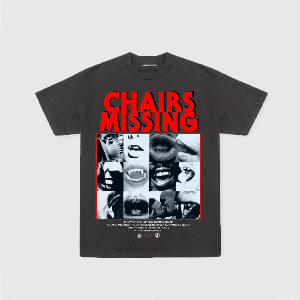 Collection V Tee - Washed Black