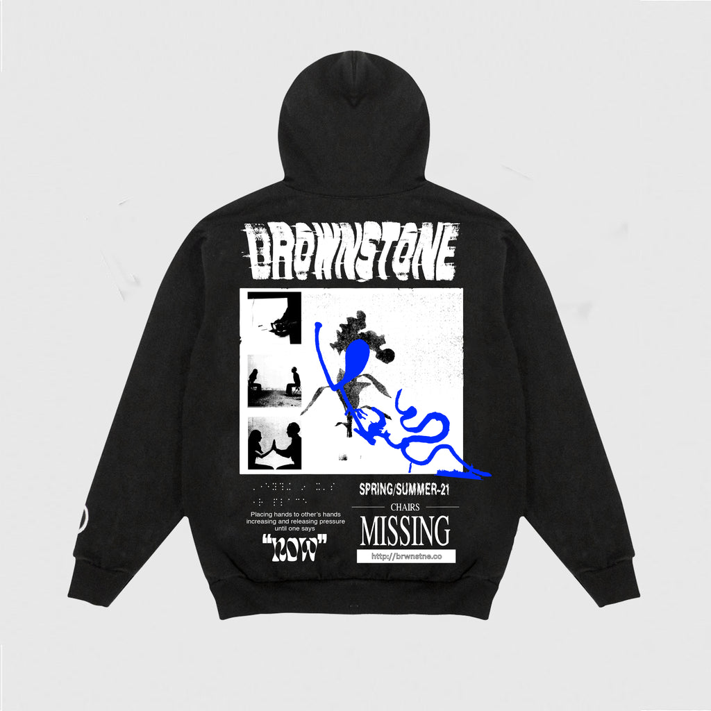 Cut+Sew Readymade Hoodie 02 - Black