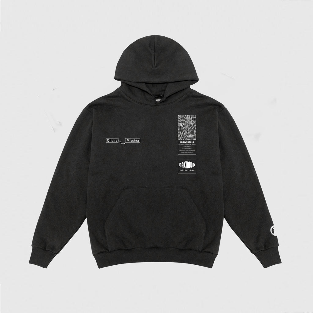 Cut+Sew Readymade Hoodie 02 - Black
