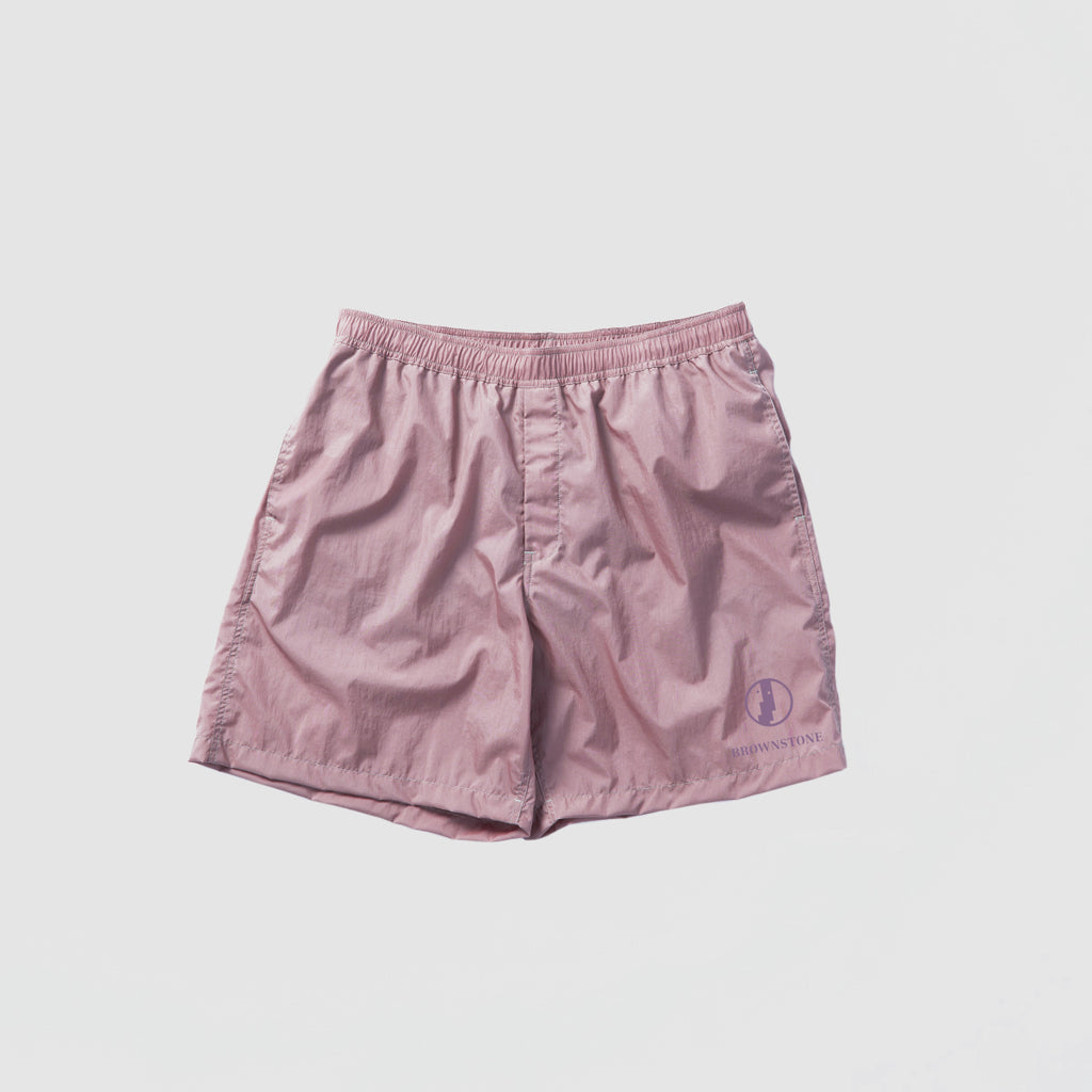 Nylon Water Resistant Short - Bark