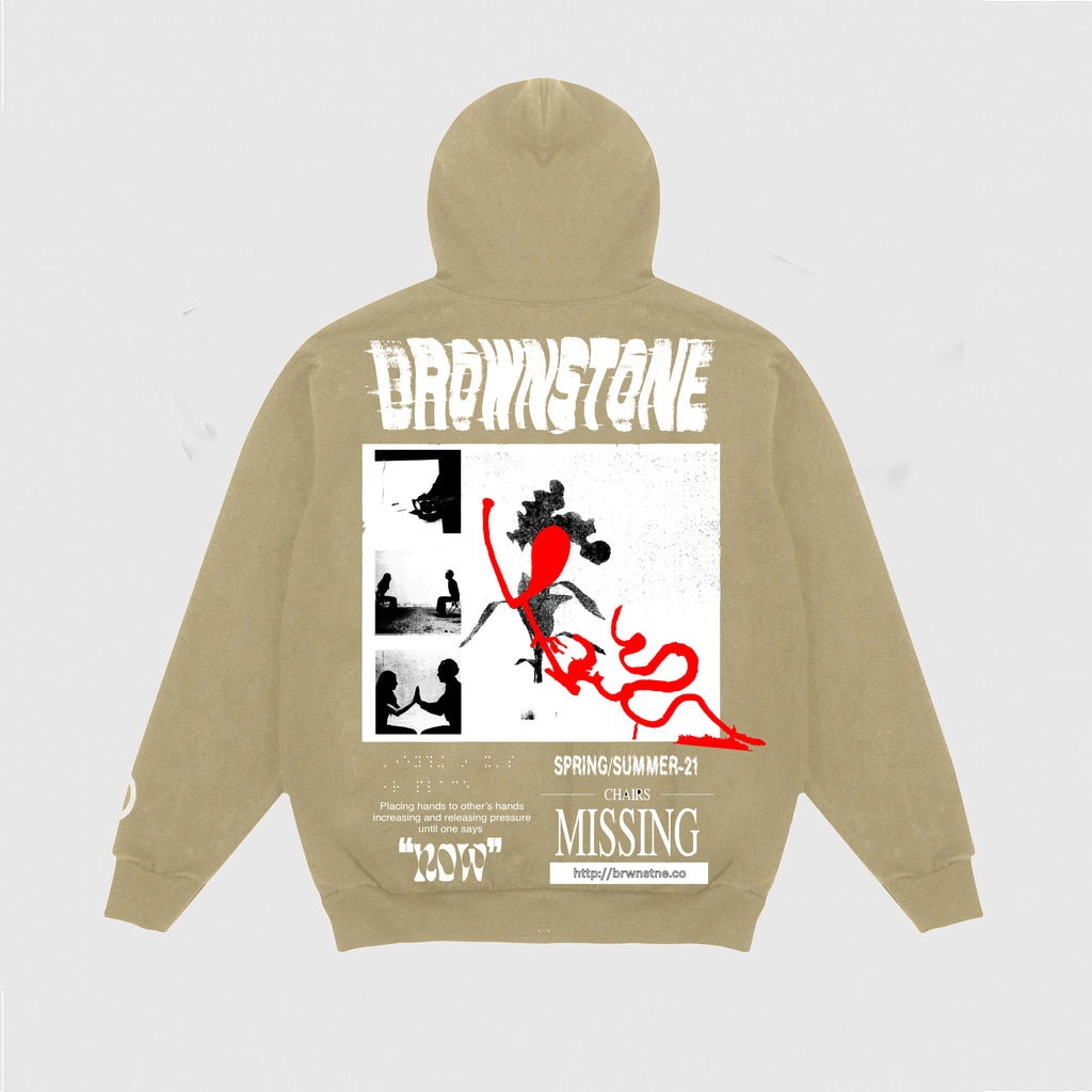 Cut+Sew Readymade Hoodie 02 - Stone