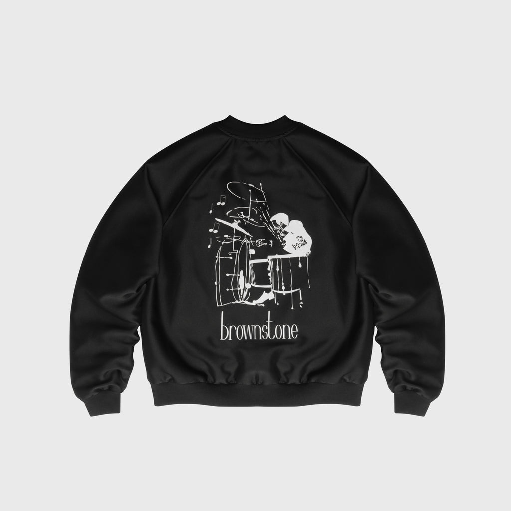 "Giant Steps" Reversible Bomber Jacket