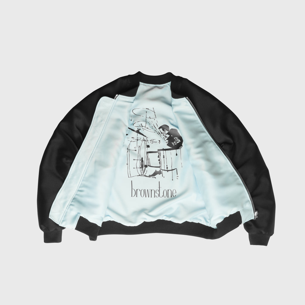 "Giant Steps" Reversible Bomber Jacket