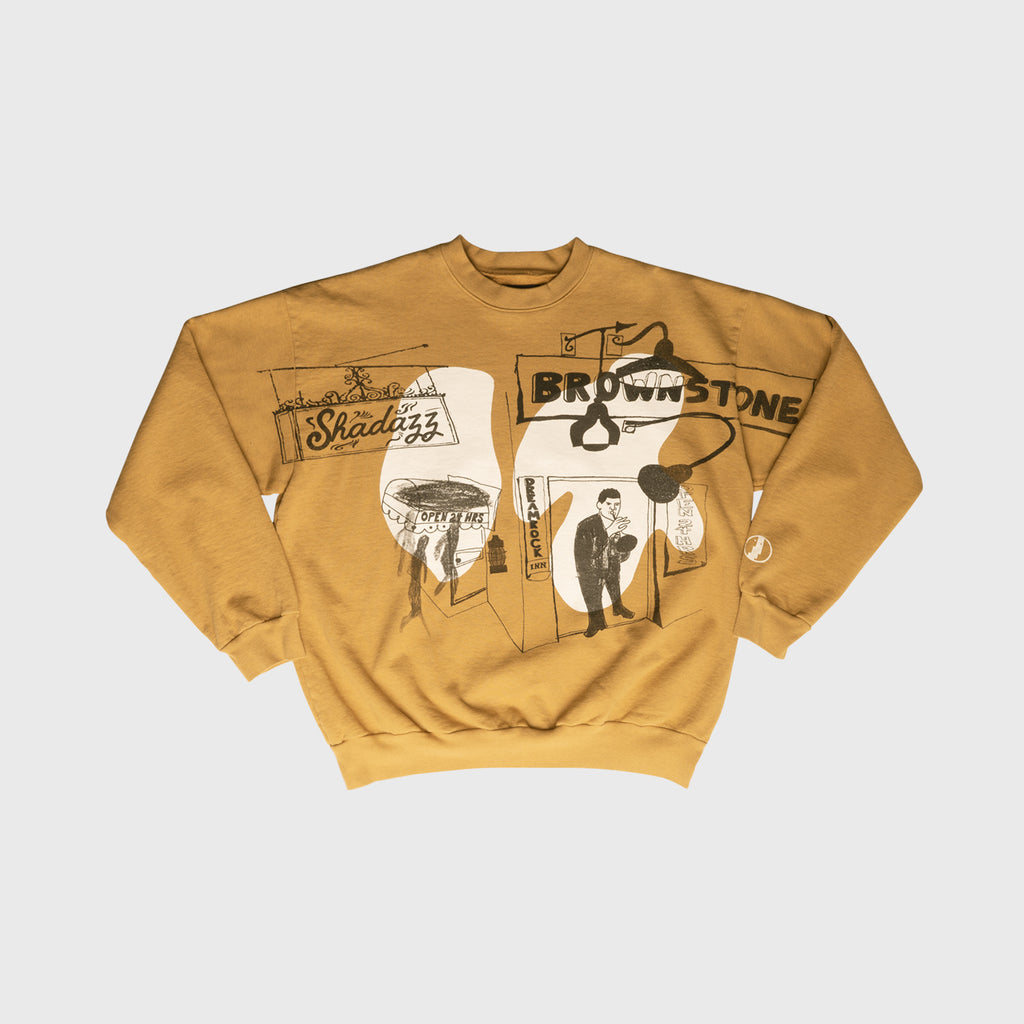 Shadazz Crewneck - Dried Sunflower