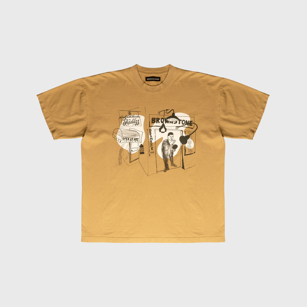 Shadazz Tee - Dried Sunflower